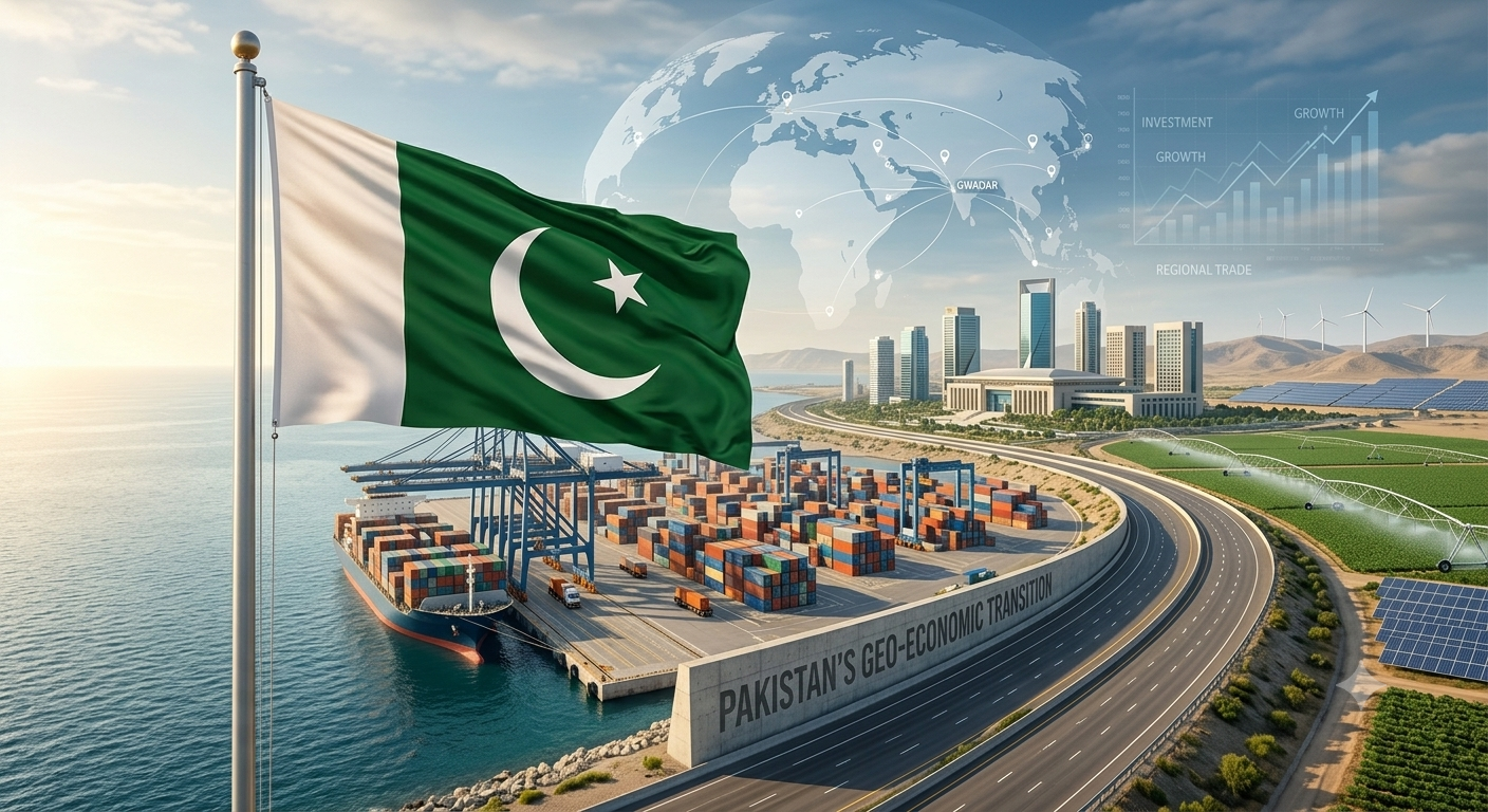 Pakistan’s Transition from Geopolitics to Geo-economics: Progress, Constraints, and the Way Forward