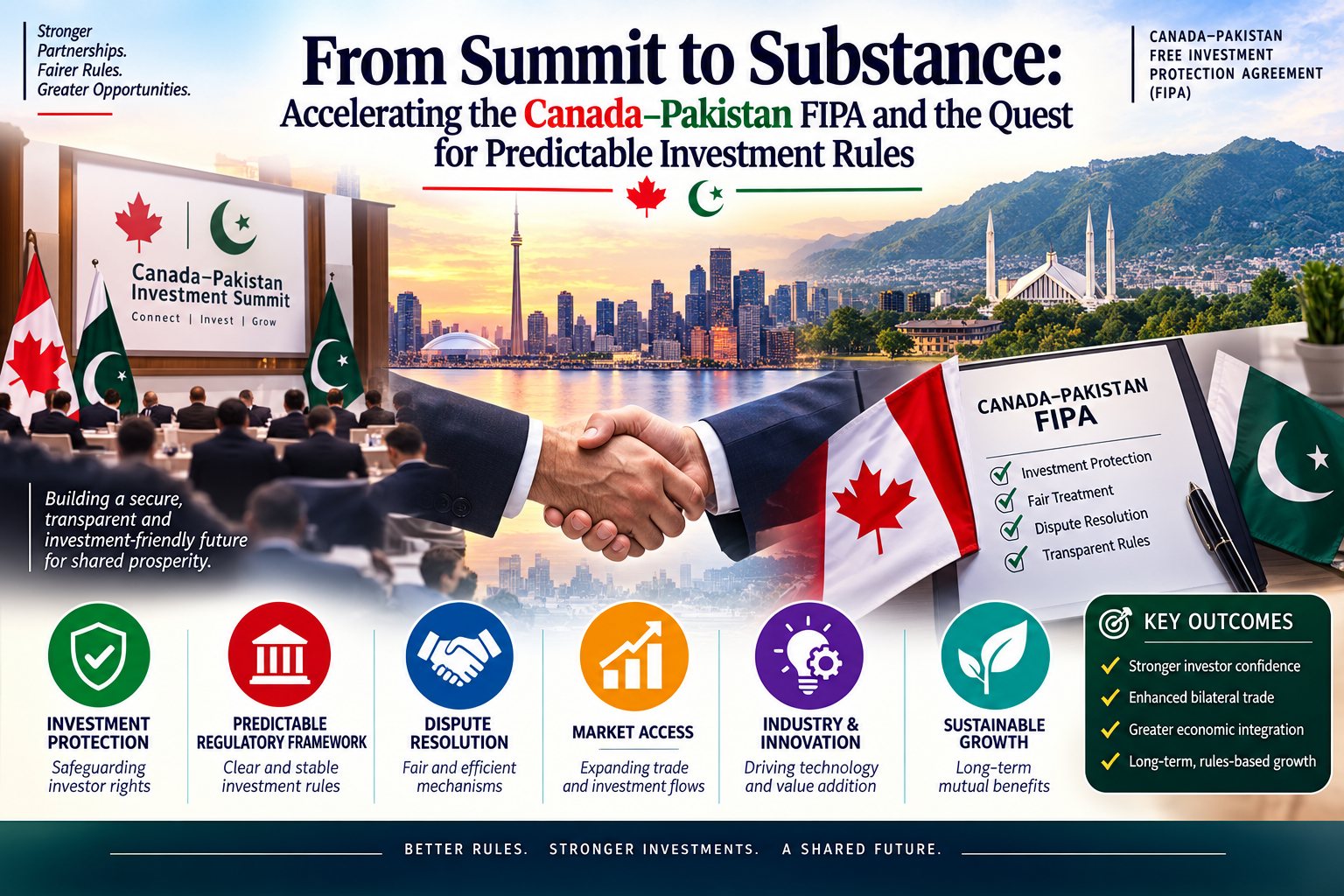 From Summit to Substance: Accelerating the Canada–Pakistan FIPA and the Quest for Predictable Investment Rules